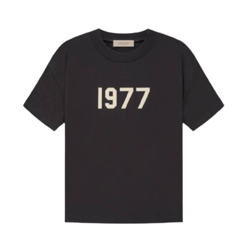 Essentials 1977 Black T-Shirt - Essentials Fear of God